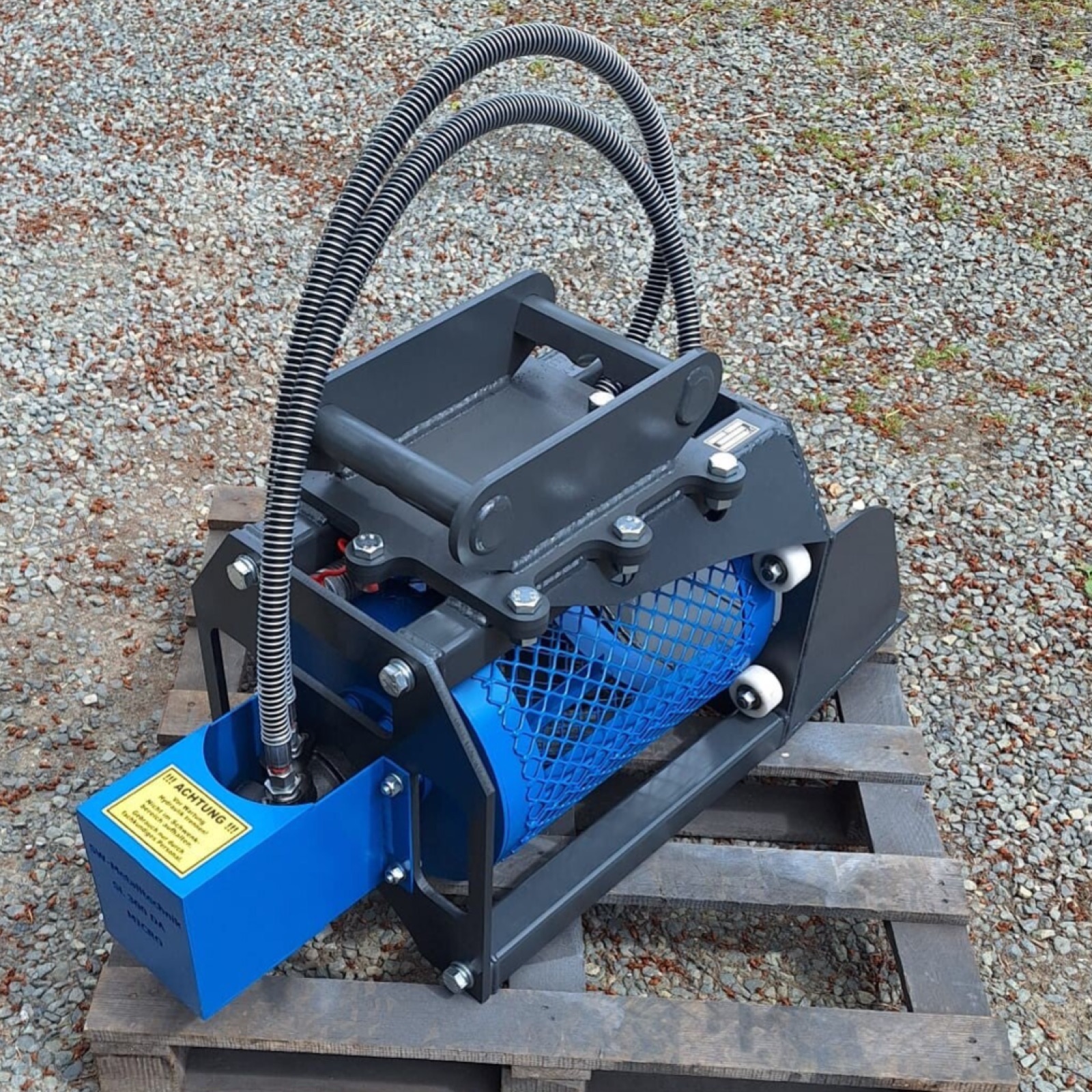 Hydraulische Siebtrommel für RIPPA Minibagger R10 bis R57 – Ansicht 3