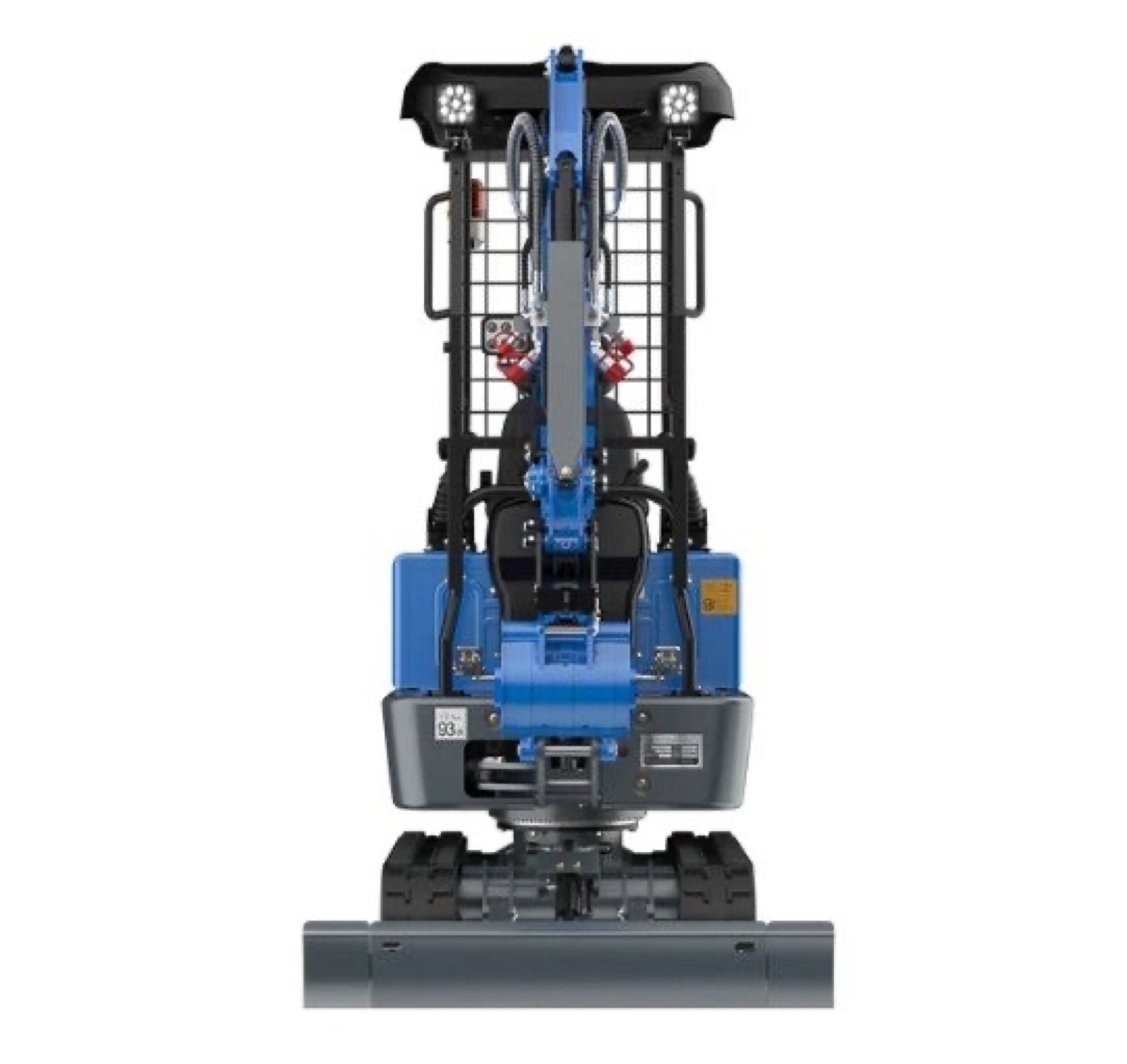 RIPPA R10 PRO Minibagger mit Kubota-Motor & Verstellfahrwerk – Ansicht 4