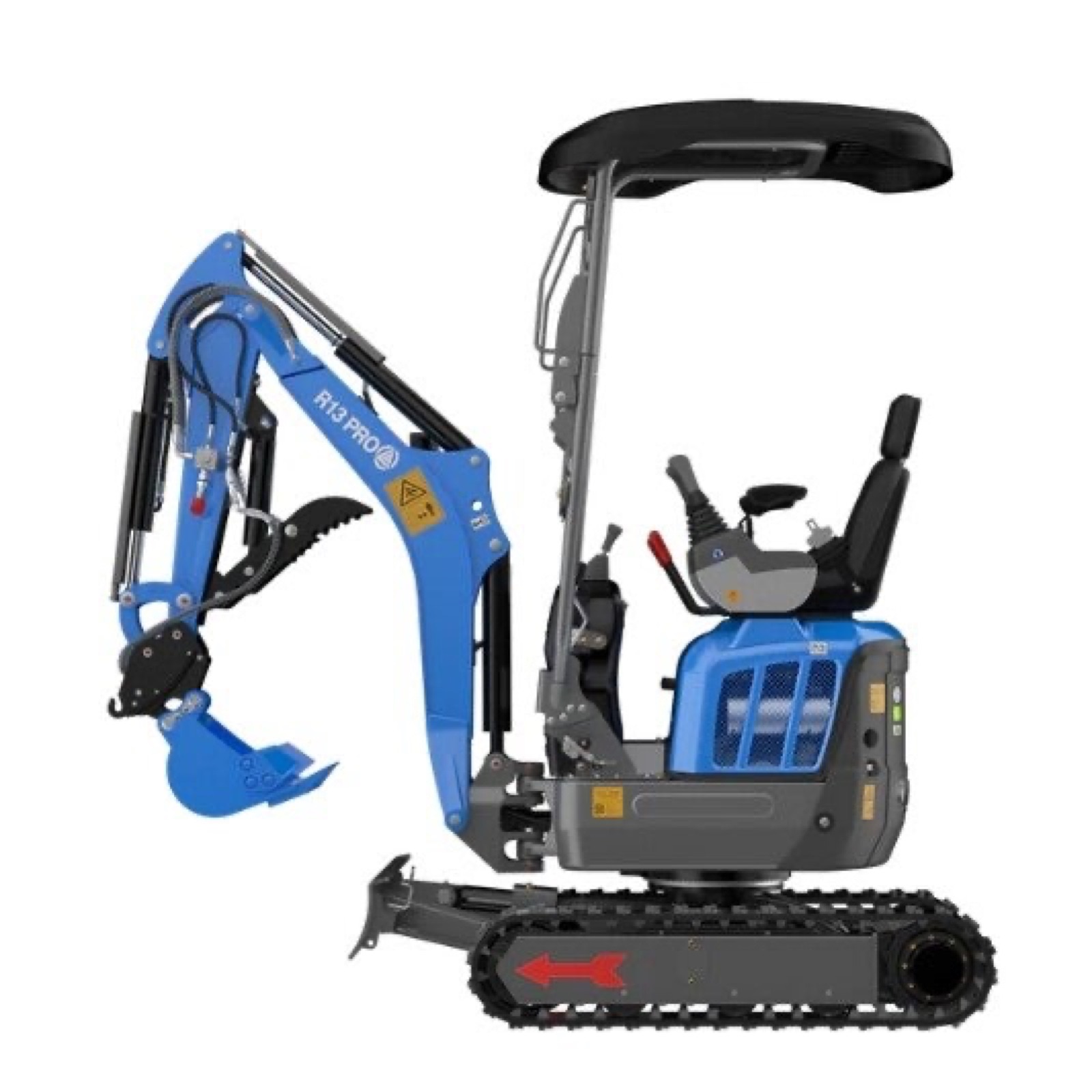 RIPPA R13 PRO Minibagger 1,3 t – Ansicht 2